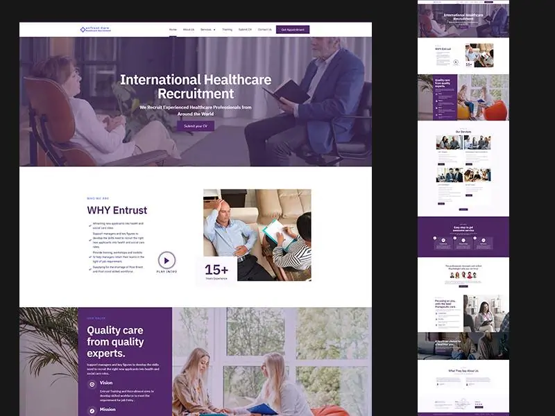 Entrust Care Healthcare Recruitment